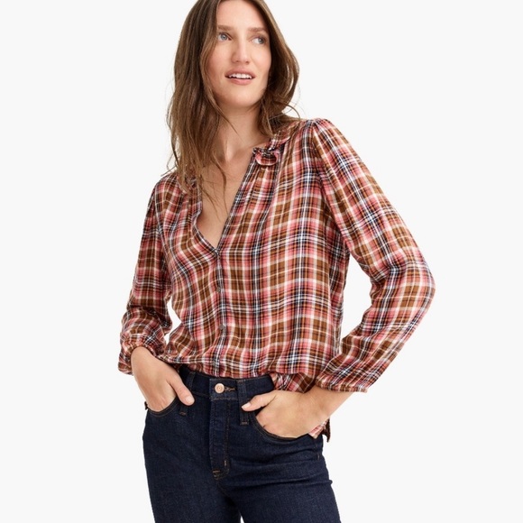J. Crew Tops - NWT Point Sur J.Crew Plaid Button Down Top